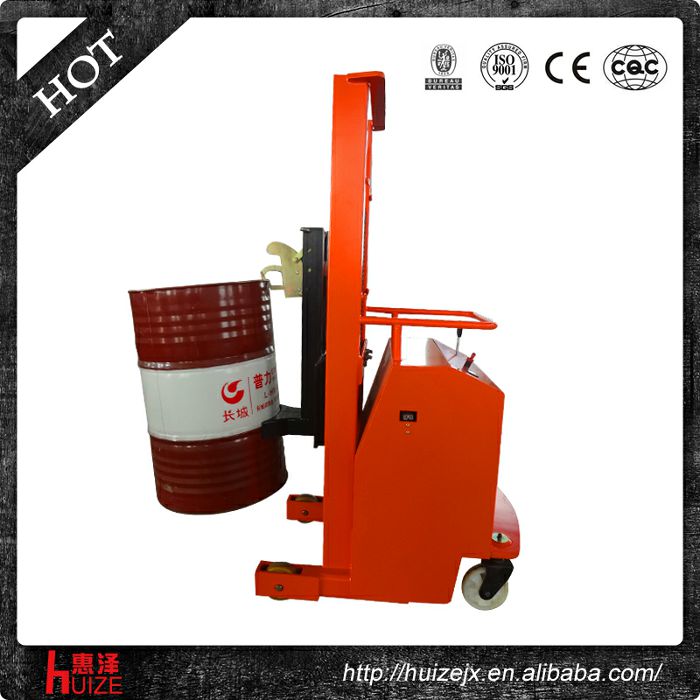 半電動(dòng)配重油桶車(chē)（無(wú)底腿，只堆垛，不翻轉）