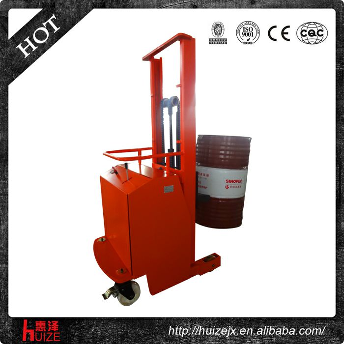 2半電動(dòng)配重油桶車(chē)（無(wú)底腿，只堆垛，不翻轉）
