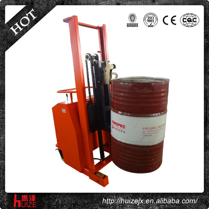 半電動(dòng)配重油桶車(chē)（無(wú)底腿,只堆垛，不翻轉）